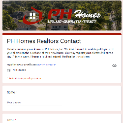 Realtors Google Form